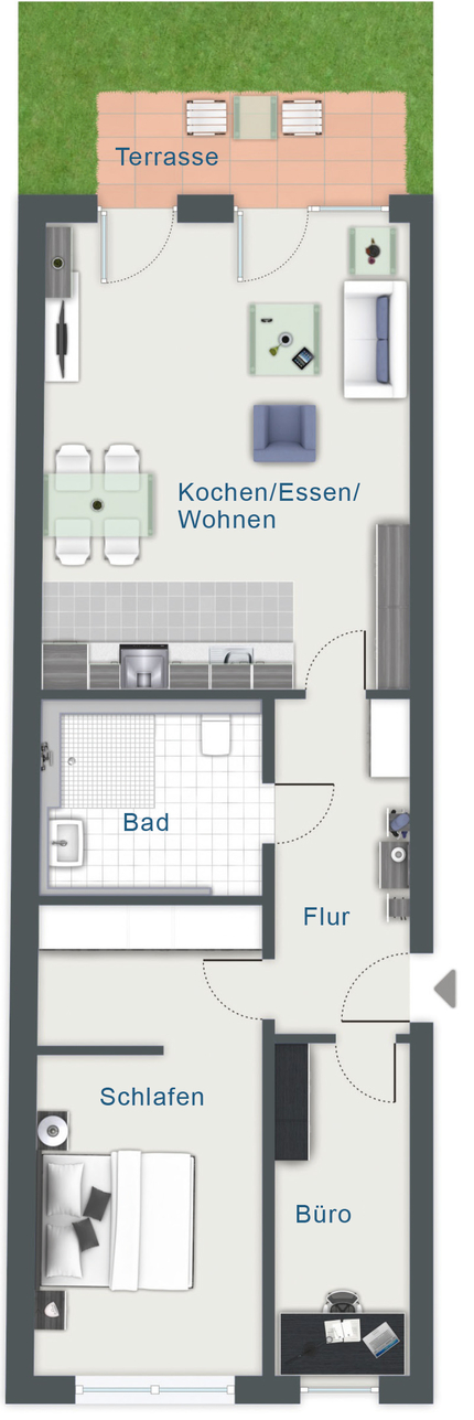 Grundriss Immobilie